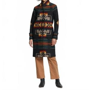 NEW PENDLETON archive blanket coat in four corners oxford